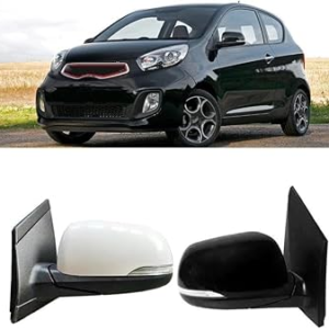 Espejo lateral derecho Kia Picanto 2012–2017 eléctrico original