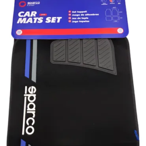 Cubre tapetes universales PVC reforzado Sparco negro